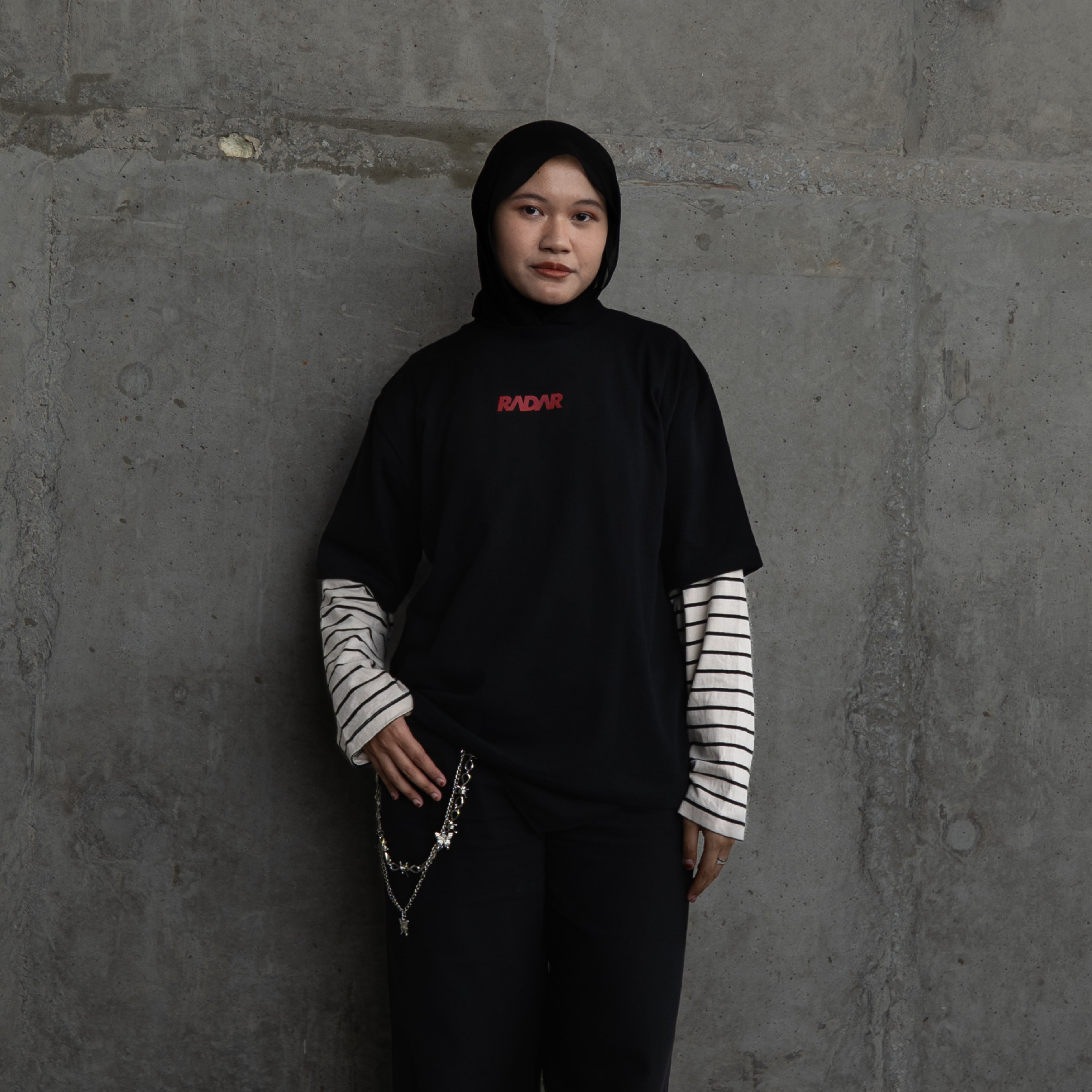 Radar Boxy Tee - Crafted For the Unseen
